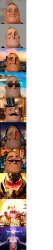 Mr. Incredible Becoming Powerful Meme Template
