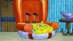 bored spongebob Meme Template