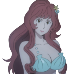 mermaid fujiko mine Meme Template
