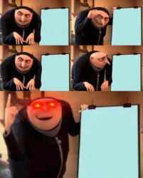 Gru's Plan Extended Meme Template
