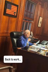 Joe Biden back to work Meme Template
