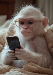 Monkey iphone Meme Template