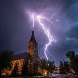 Church lightning Meme Template