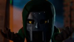 MF DOOM shrug Meme Template