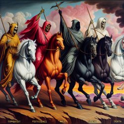 four horsemen Meme Template