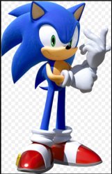 sonic pose Meme Template