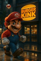 Burger kink Meme Template