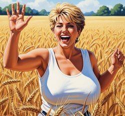 Amber waves of grain Meme Template