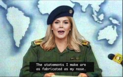 Karoline Information Minister Meme Template