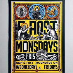 Christians ARE INSTRUCTED NOT TO FAST on Mondays and Thursdays, Meme Template