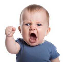 Angry Baby MAGA Trump infant Meme Template