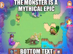 The Monster Is A Mythical Epic Meme Template