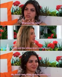 Love Island Dream Date Meme Template