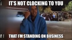 Bieber standing on business Meme Template