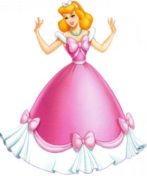 Cinderella in her Pink Ballgown Meme Template