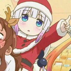 Loli santa say hoehoehoe Meme Template