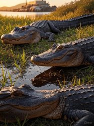 Alligator Alcatraz Meme Template