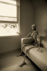 Waiting-Skeleton Meme Template