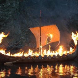 Vikings funeral Meme Template