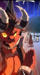 Demon cat Meme Template