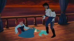 ariel x eric Meme Template