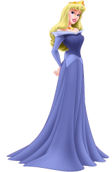 Aurora Briar Rose in her Blue Attire Meme Template