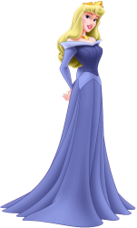 Aurora Briar Rose in her Blue Dress Meme Template