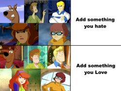 The Mystery Gang Likes and Hates What? Meme Template