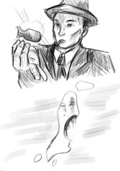 Oppenheimer hollow purple Meme Template