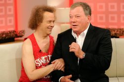 Richard Simmons and William Shatner Meme Template