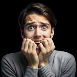 Scared man Meme Template