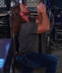 AJ Styles Praying Meme Template