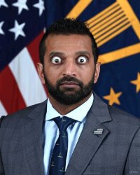 Kash patel Meme Template