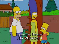 Homer, Marge and Bart Outside. Meme Template