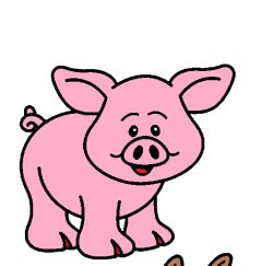A Pig Meme Template