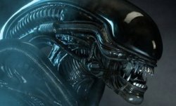 Alien Xenomorph face Meme Template