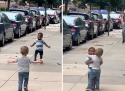 Kids hugging Meme Template