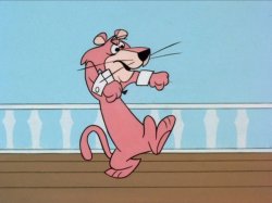 Snagglepuss put up your dukes Meme Template
