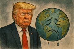 Donald Trump makes the world a sadder place Meme Template