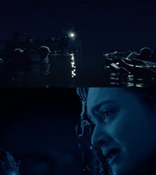rose titanic lifeboat come back Meme Template