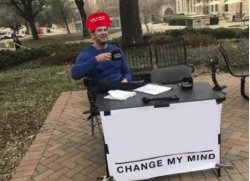 Change my mind (Maga version) Meme Template