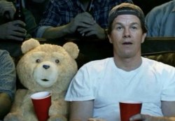 ted watching Meme Template