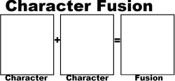 Character Fusion meme blank Meme Template