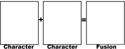 A Character Fuses With Who Meme Template