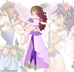 Commision for lilyBear52: bess and fira fusion Meme Template