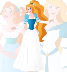 Commision for lilyBear52: Odette+Thumbelina fusion Meme Template