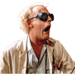 Doc Brown Meme Template