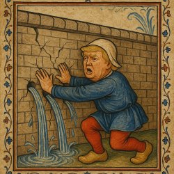 Little Dutch Boy Trump Meme Template