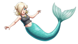mermaid rosalina Meme Template