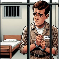 John, BOUND, put in prison Meme Template